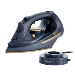 OSTER - Plancha de vapor inalámbrica 2 en 1 con suela de cerámica GCSTCC5000