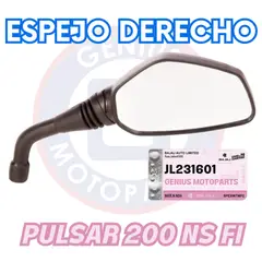 BAJAJ - ESPEJO DERECHO PULSAR 200 NS FI
