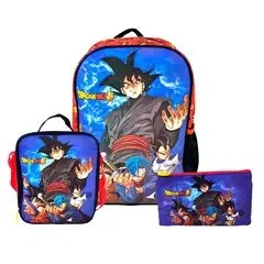SCOOL - Set DRAGON BALL Mochila-Lonchera-Cartuchera marca
