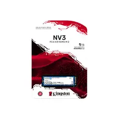 KINGSTON - DISCO SOLIDO NV3 1TB SNV3S1000G PCIE 4.0- NVME M.2- GEN4
