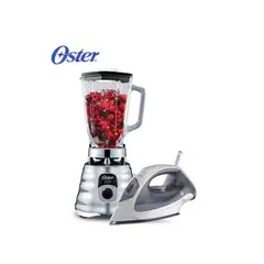 OSTER - COMBO Licuadora 3 Vel 700W + Plancha A Vapor