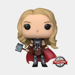 FUNKO - POP THOR LOVE AND THUNDER - MIGHTY THOR METALIZADO