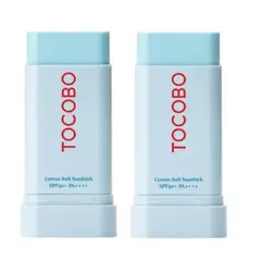TOCOBO - COTTON SOFT SUN STICK SPF 50+ PA++++ 2 UNIDADES