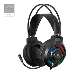 MICRONICS - ACTIVE 5.1 EKHG1004U AURICULAR GAMER USB RAINBOW C/MICRO ENKORE