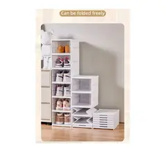 GENERICO - Zapatera Organizador de Calzados de 6 Niveles Multiusos