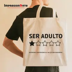 IMPRESIONARTE - Totebag ADULTO INDEPENDIENTE