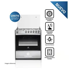 INDURAMA - Cocina Cataluña 6 Hornillas Croma