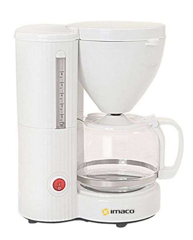 CAFETERA BLANCA DE 6-8 TAZAS ICM608