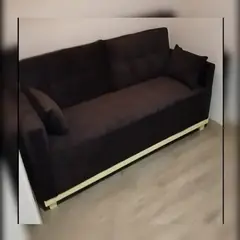 MOBILIARI - MP Oulet Sofá Cama Ambar Terciopelo - Marrón