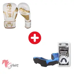 VENUM - Guantes De Box 6 onz + Bucal