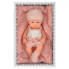 PEQUEÑAS TRAVESURAS - Muñeca Realista Baby So Lovely Bebe Real Recien Nacida 30 cm
