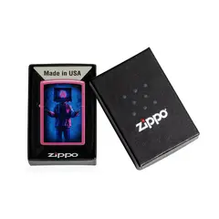 ZIPPO - Encendedor Flame TV Man Design