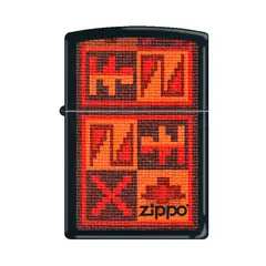 ZIPPO - Encendedor Manto de Paracas Black Matte