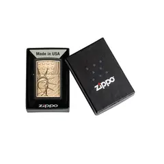 ZIPPO - Encendedor Lady Liberty Emblem