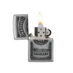 ZIPPO - Encendedor Jack Daniels® High Polish Chrome