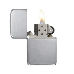 ZIPPO - Encendedor Brushed Chrome 1941 Replica