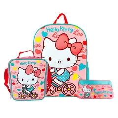 SCOOL - Set HELLO KITTY Mochila-Lonchera-Cartuchera marca