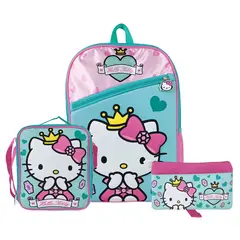 SCOOL - Set HELLO KITTY Mochila-Lonchera-Cartuchera marca