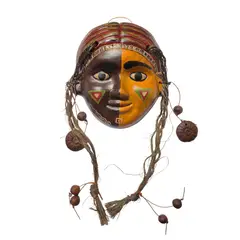 GENERICO - Mascara con Pelo de Ceramica de Ayacucho