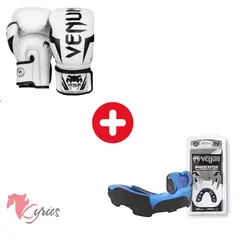 VENUM - Guantes De Box De 12 onz + Bucal