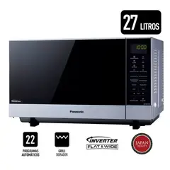 PANASONIC - Horno microondas NN-GF574MRPM 27L