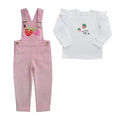 BEBELU - Conjunto Babycord Anais Para Niña Bebelú