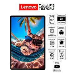 LENOVO - Tablet Tab P12 12,7 3K 2944x1840 LTPS ,Touch, In-cell10-Point, Multi-touch