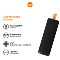 XIAOMI - Parlante Bluetooth Outdoor 30W IP67 Stereo Black