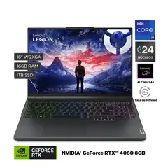 Laptop Gamer Legion Pro 5i Intel Core i9-14900HX 16GB 1TB