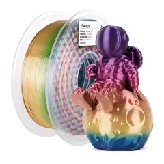AMOLEN - Filamento Rainbow PLA para impresora 3D multicolor Nebulosa
