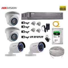 Hikvision - CAMARAS KIT DE 4