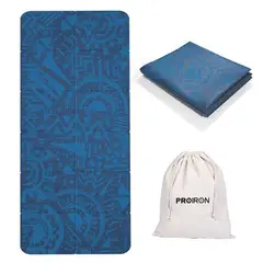 PROIRON - Mat Plegable de PVC de 2mm Azul