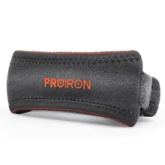 PROIRON - Menisquera de impacto para la rodilla Gris con Naranja