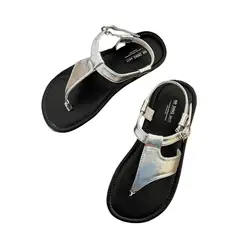 BLWOENS - Zapatos Sandalias de verano para Mujers - Plata