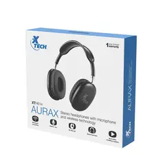 XTECH - Audifonos Inalambricos Bluetooth Aurax XTH614 Negro