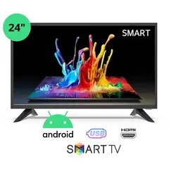 GENERICO - Televisor LED 24 Smart TV con AndroidTV INNOS