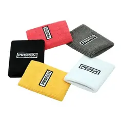 PROIRON - Muñequera Deportiva Ultra AbsorbenteAmarillo