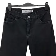 ABORIGEN - Pantalón Baggy Jean Bull Denim Negro De Hombre -