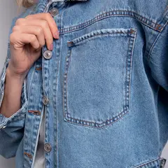 EVANIC - CASACA JEAN RETRO