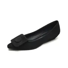 BLWOENS - Zapatos planos de para mujeres Zapatilla - Negro