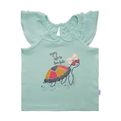 BEBELU - Polo Pima Francisca Sin Manga Para Niña Bebelú