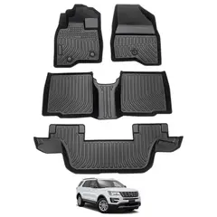 GENERICO - PISO 5D PARA FORD EXPLORER 7 SEAT 2015-2019 - 7 ASIENTOS