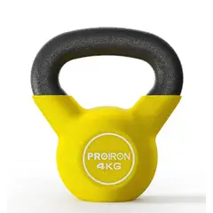 PROIRON - Pesa Rusa o Kettlebell de Neopreno 4 KG