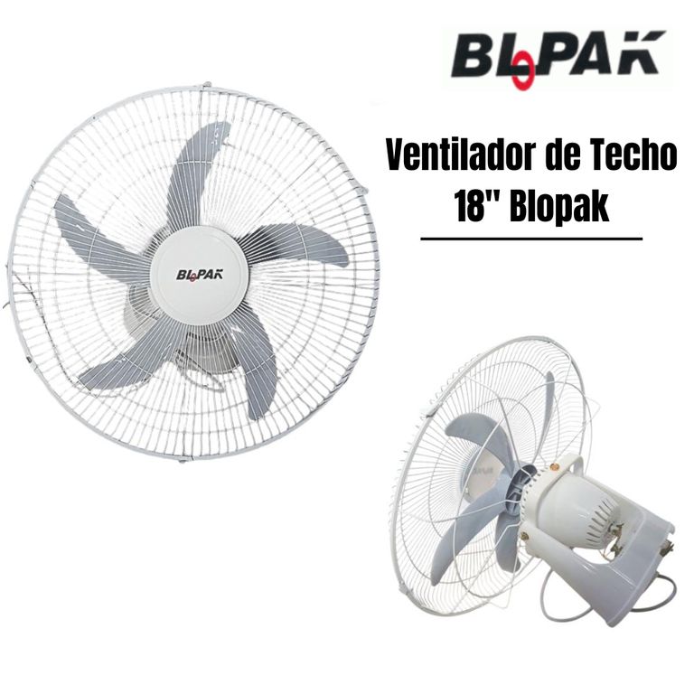 Ventilador de Techo Blopak de 18”