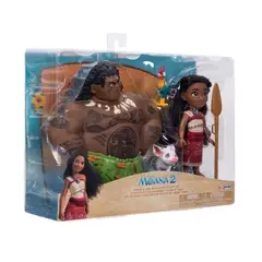 DISNEY - PLAYSET MUÑECA MOANA & MAUI 6" MOANA 2 PELICULA