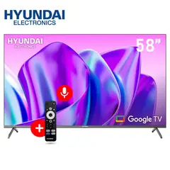 HYUNDAI - TELEVISOR 58 UHD 4K SMART GOOGLE TV DOLBY ATMOS HDR10