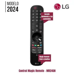 LG - Control Magic MR24GN Con Botón Alexa Y Channels Modelo 2024