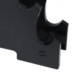 PROIRON - Racks de PVC de 3 niveles - 46 KG