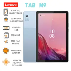 LENOVO - Tablet Tab M9 9 PULG HD 1340x800 IPS Touch In-cell 10-point Multi-touch