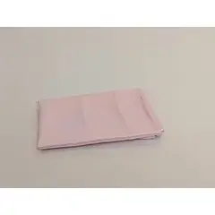 GENERICO - FUNDA DE ALMOHADA DE SATÍN ROSA